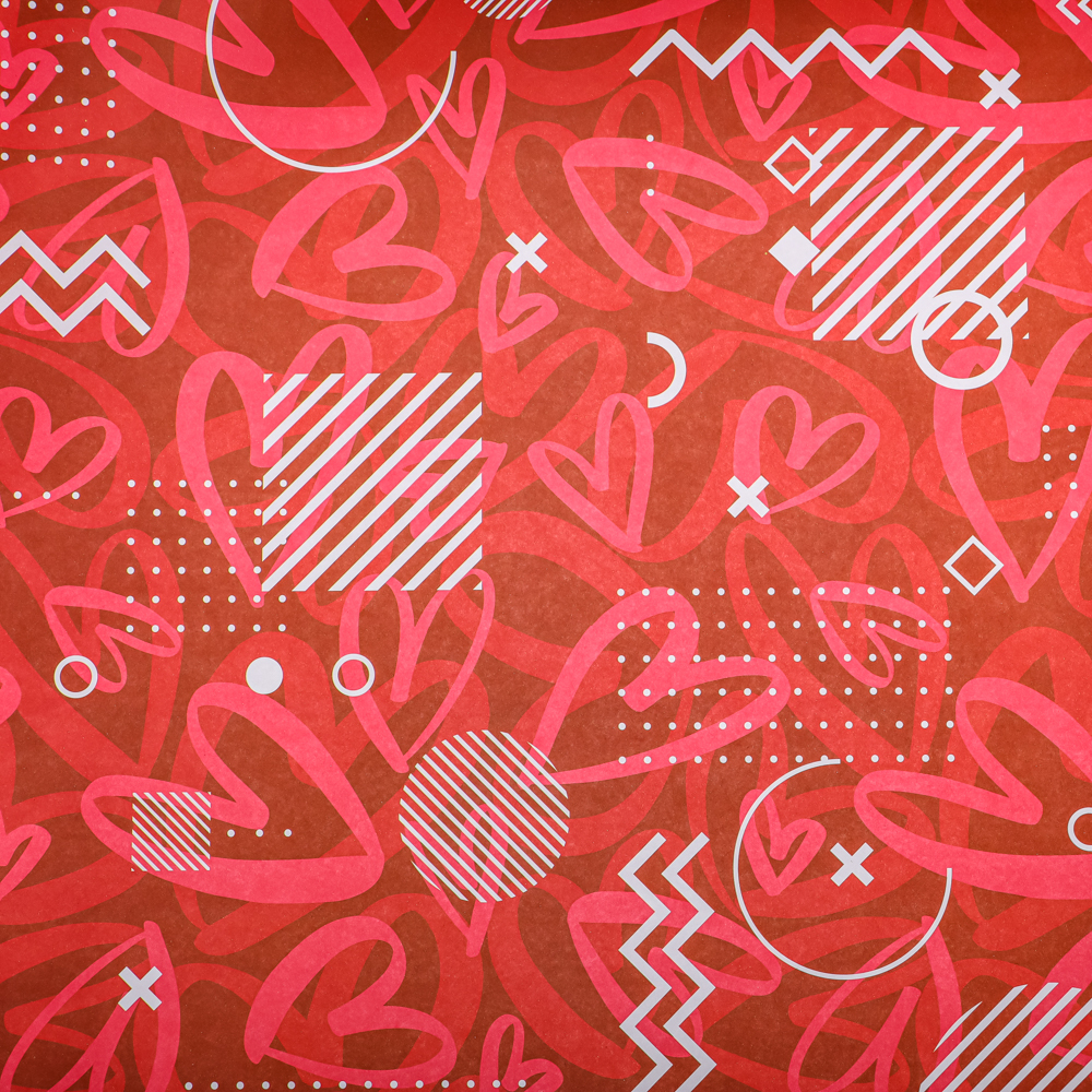 Бумага упаковочная 70х100см