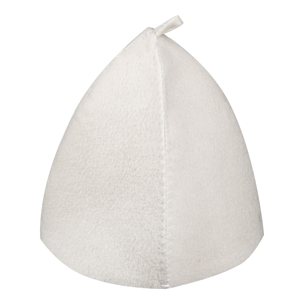 Шапка банная классическая без вышивки, эконом, 30% шерсть 70% полиэфир