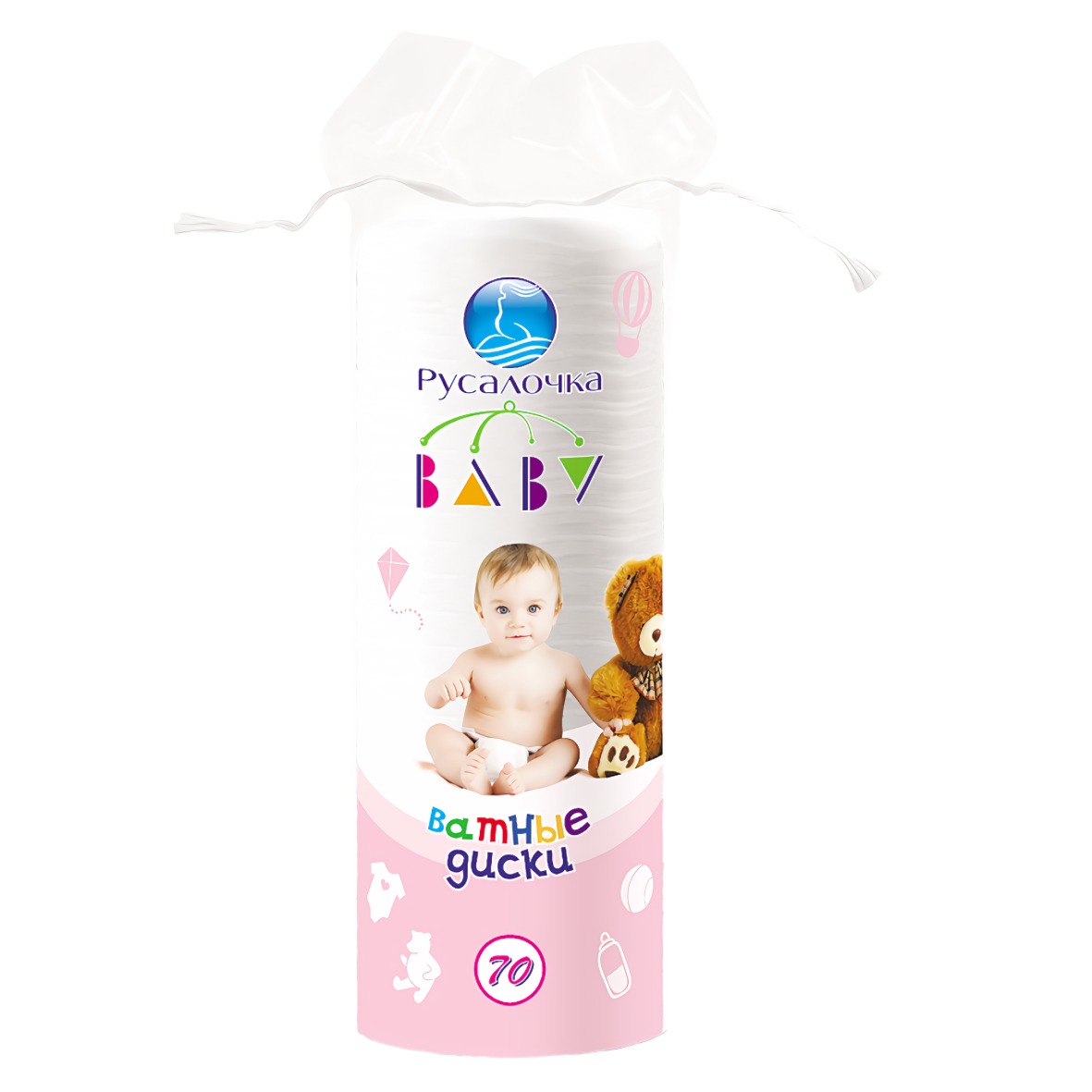 Ватные диски Bebi Line 70шт
