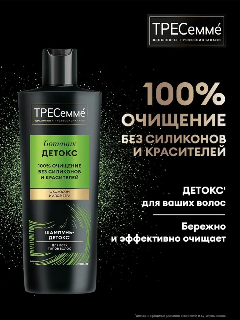 Tresemme шампунь-детокс Botanique Detox 400мл