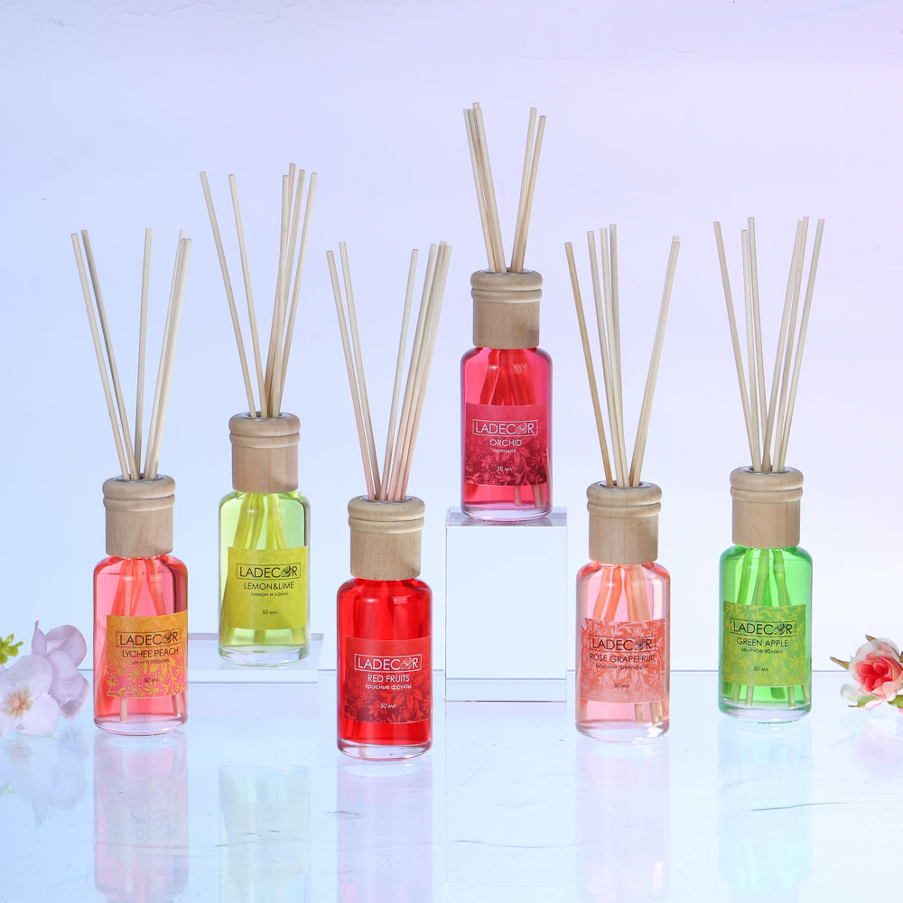 LADECOR Аромадиффузор с палочками 50мл