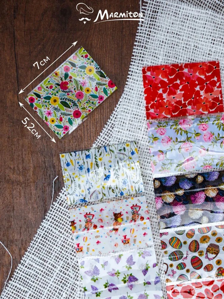 Marmiton Термопленка для яиц "Пасхальная"2 шт по 7 наклеек 17077