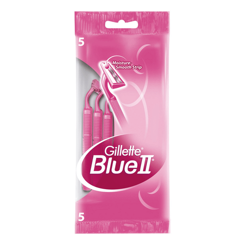 Blue II Станок одноразовый 5 шт для женщин 