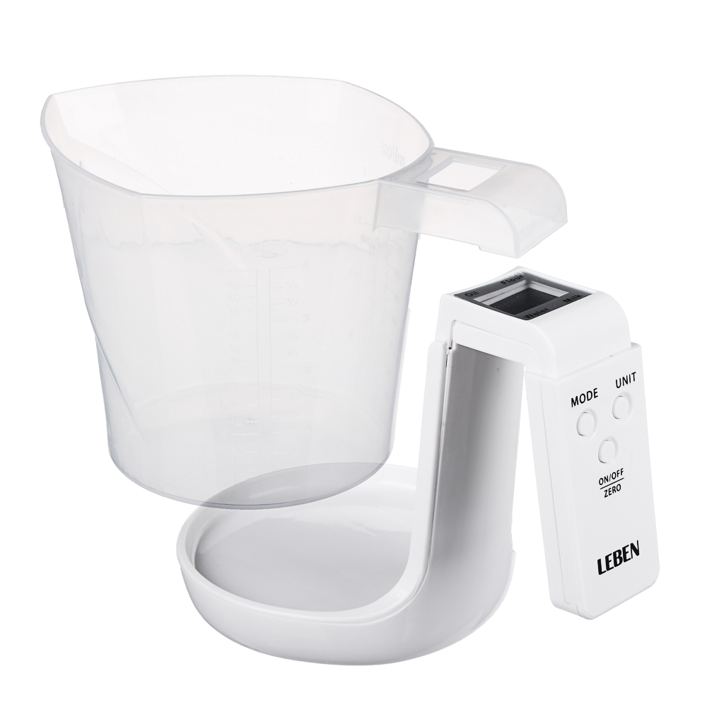LEBEN Весы кухонные электронные,кувшин 1л