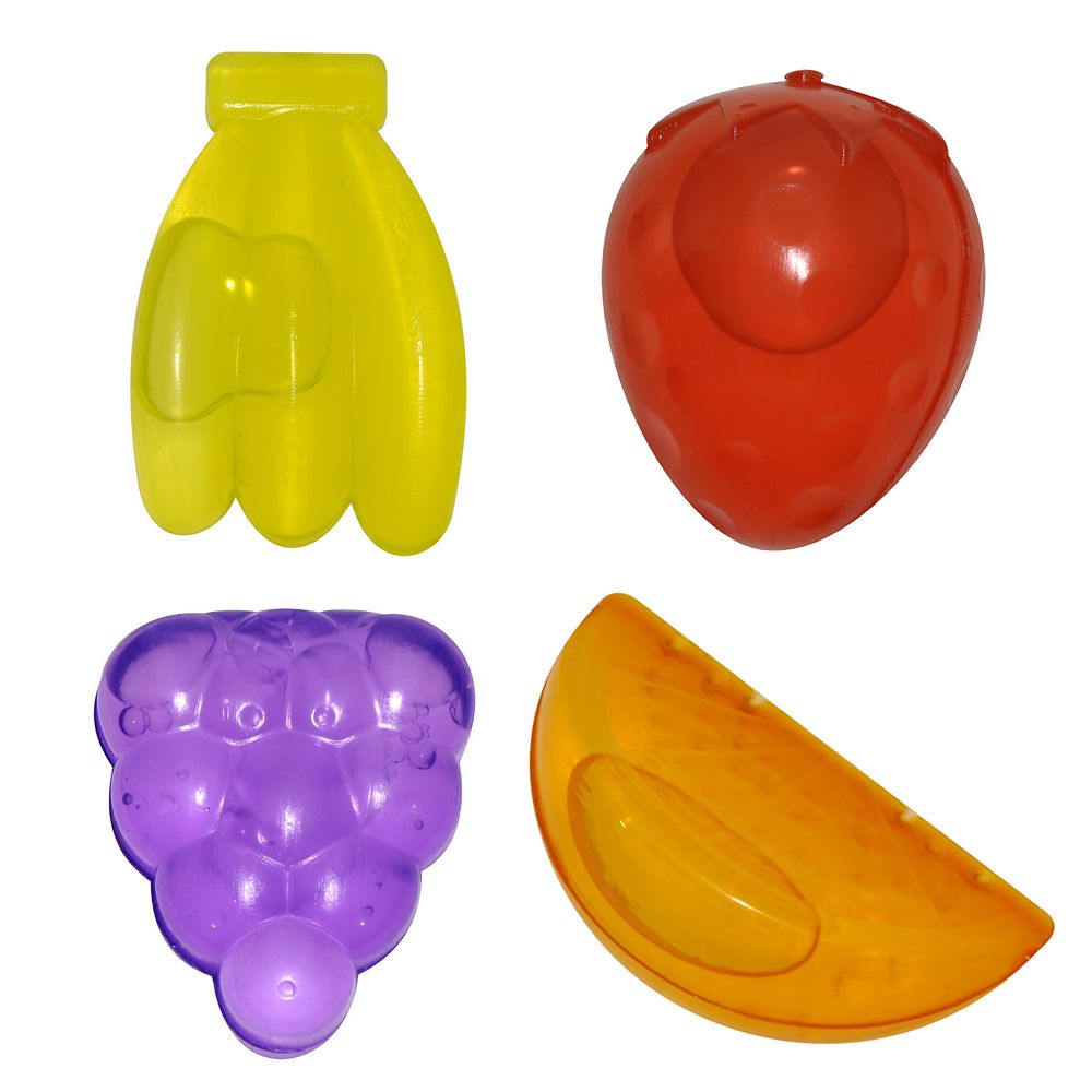 Набор охладителей напитков Фрукты 4шт