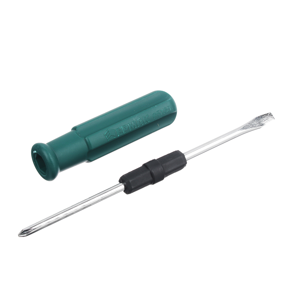 ЕРМАК Отвертка 2в1 с мет.фиксатором 1,5*65мм