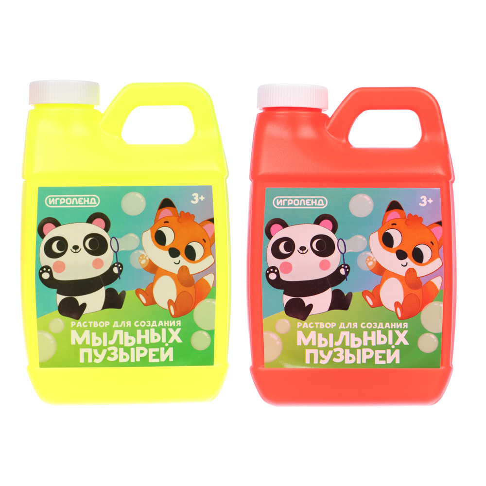 ИГРОЛЕНД Раствор для создания мыльных пузырей 500мл