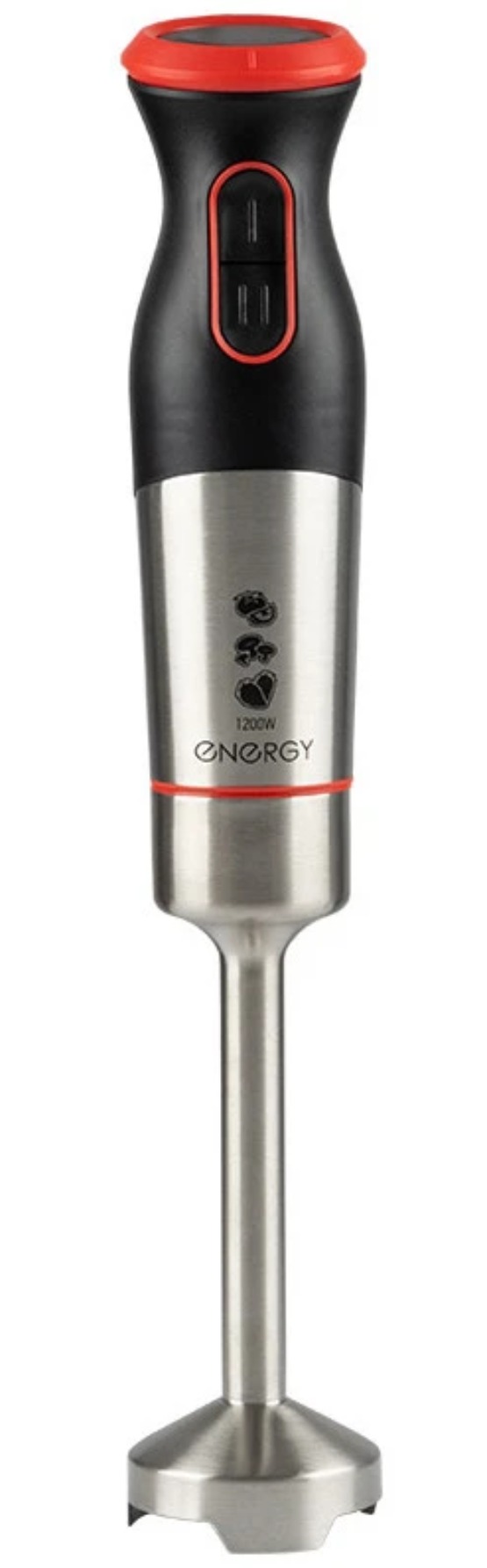 Блендер погружной Energy EN-141 1200Вт 2 скорости, стакан для смешивания, венчик, измельчитель