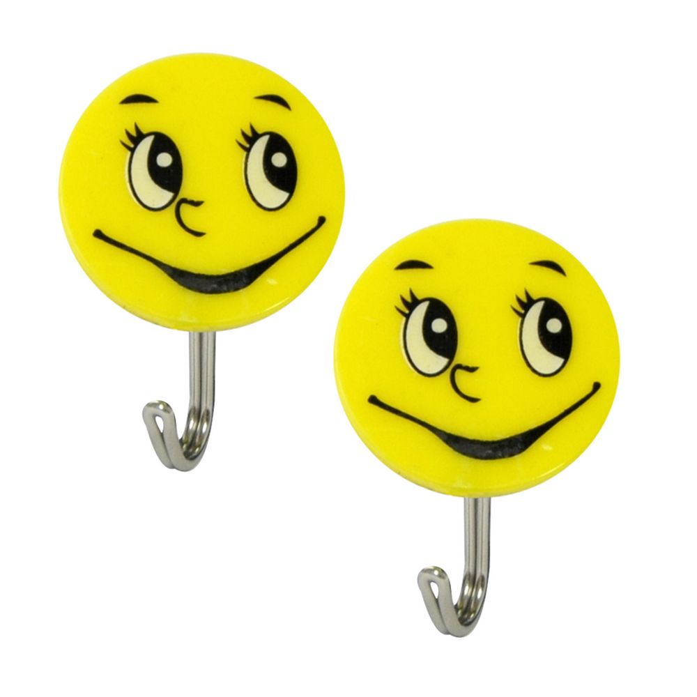 Набор из 2-х крючков "Улыбка-Луна" бол.