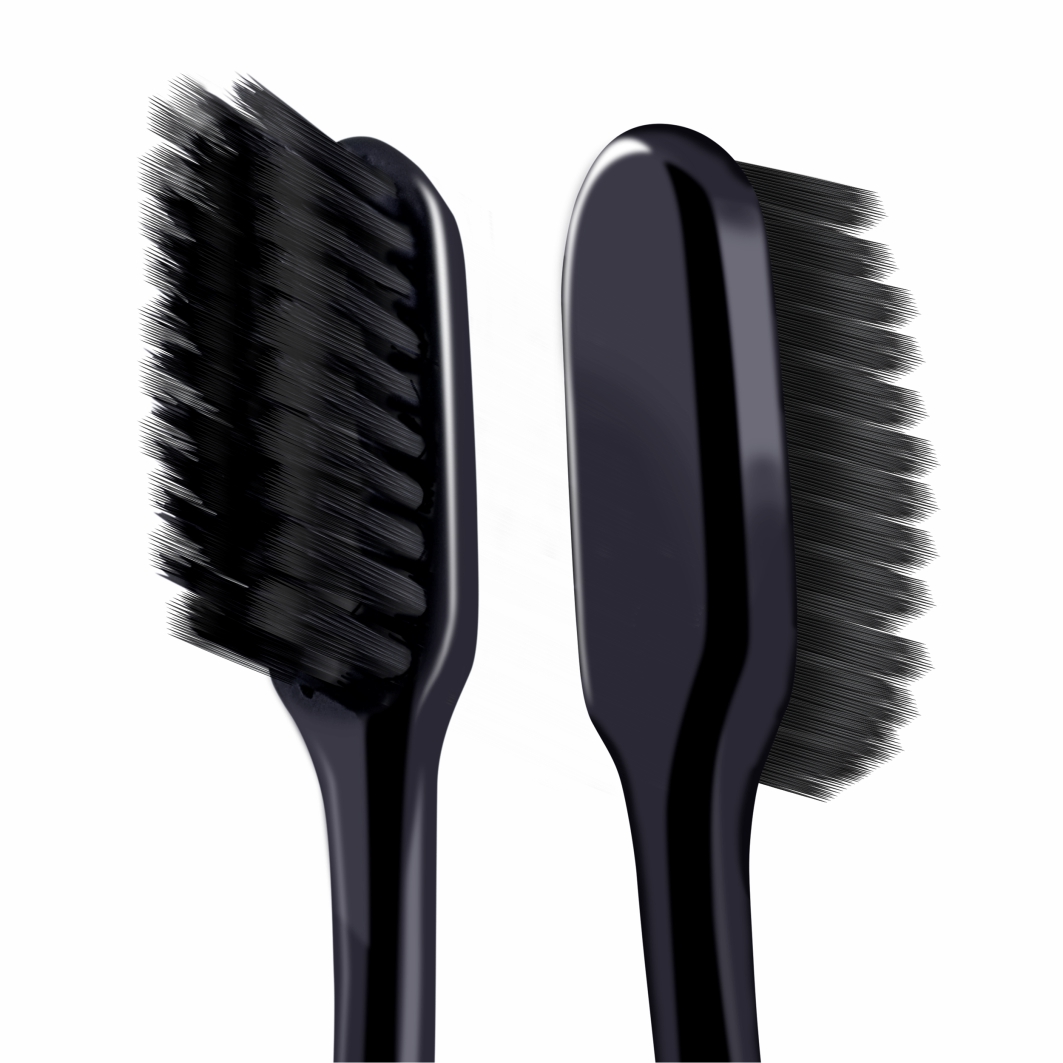 Колгейт Шелковые нити уголь 1+1 мягкая зубная щетка