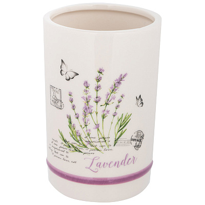 Стакан для ванной комнаты Лаванда TU-LAV керамика