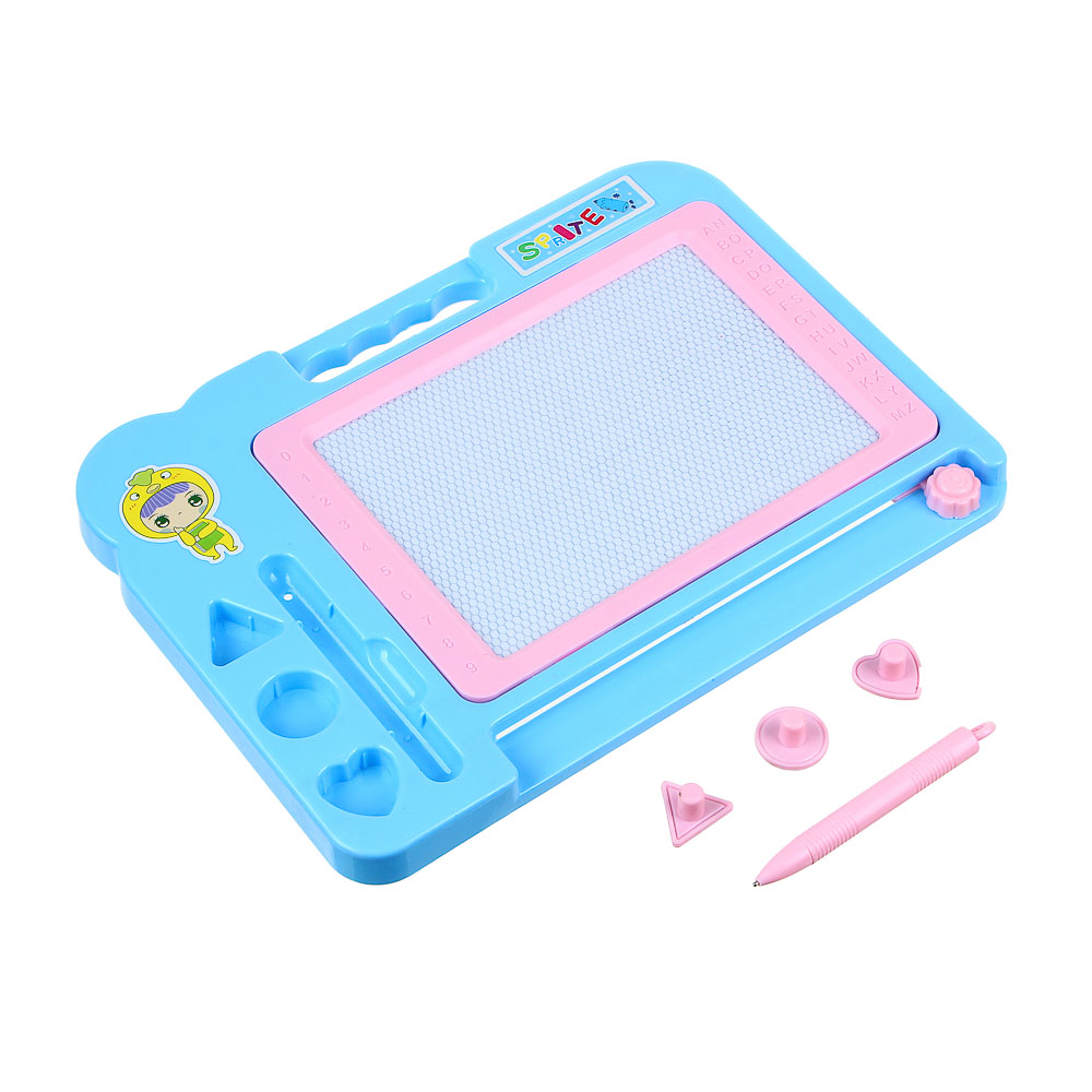 Доска магнитная для рисования с 3-мя штампами