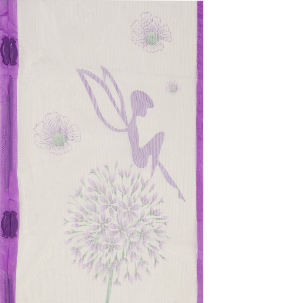 INBLOOM Сетка москитная для дверей на магнитах, цветы, 0.9х2.1м, полиэстер