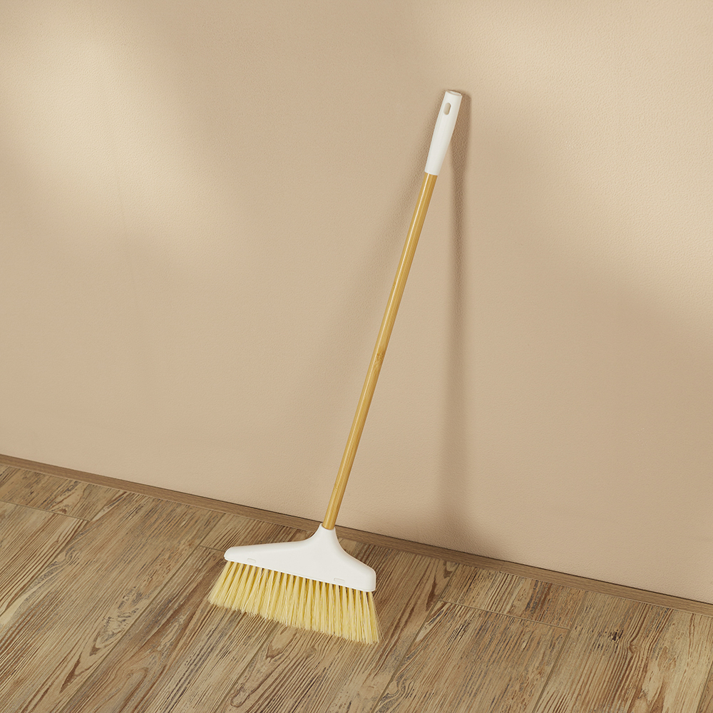 VETTA Набор для уборки: щётка + совок, пластик, молочный бамбук