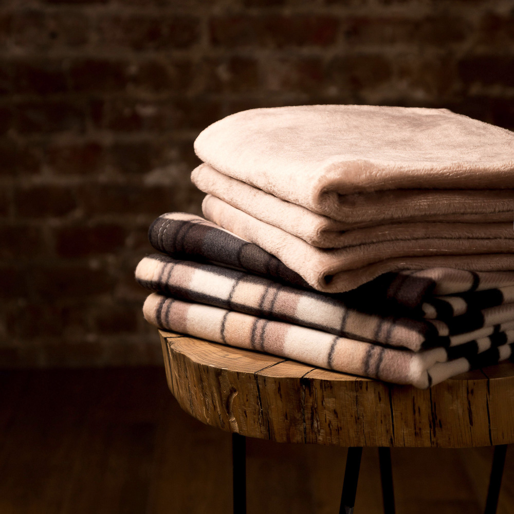 Provance Плед микрофибра 130*150см бежевый