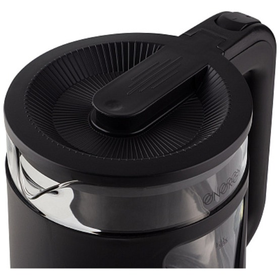 Чайник Energy E-257 (1.5л) стекло, черный