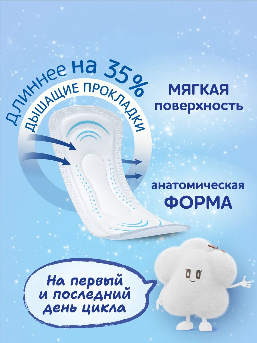Molped Прокладки ежедневные 16шт