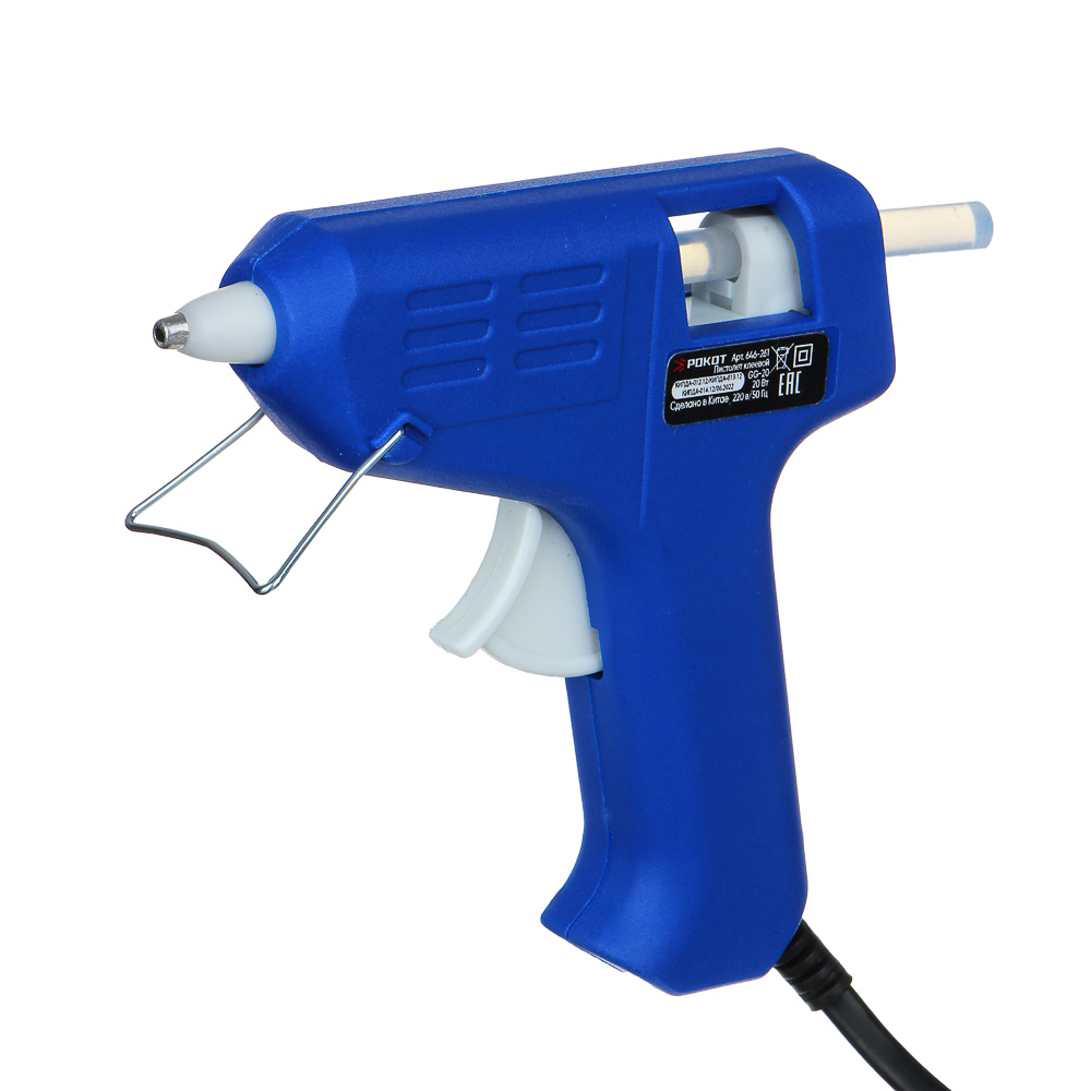 POKOT Пистолет клеевой электрический 20Вт