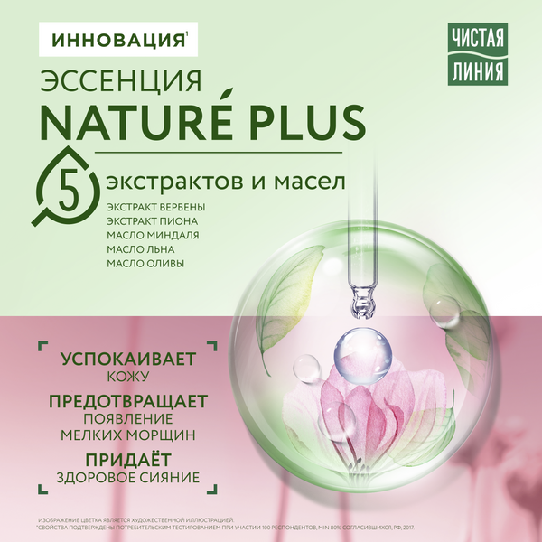 Чистая линия Фитосалон тканевая маска для лица Преображение 25гр