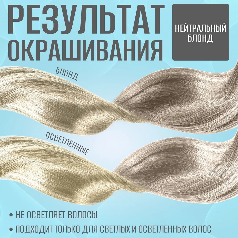 Тоника для блондированных и светлых волос Нейтральный блонд 150мл