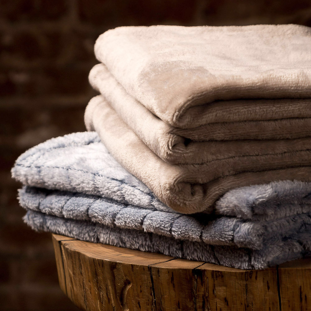 Provance Плед микрофибра 130*150см бежевый