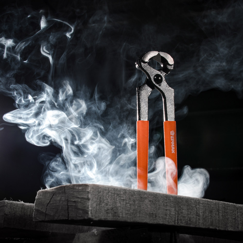 ЕРМАК Кусачки торцевые строительные 180мм