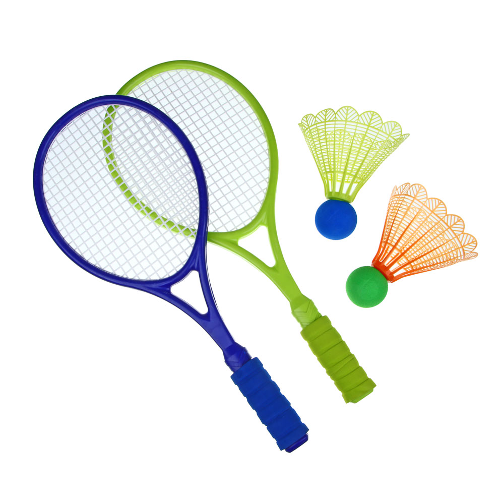 SILAPRO Набор бадминтона (ракетка-2шт; волан-2шт) 