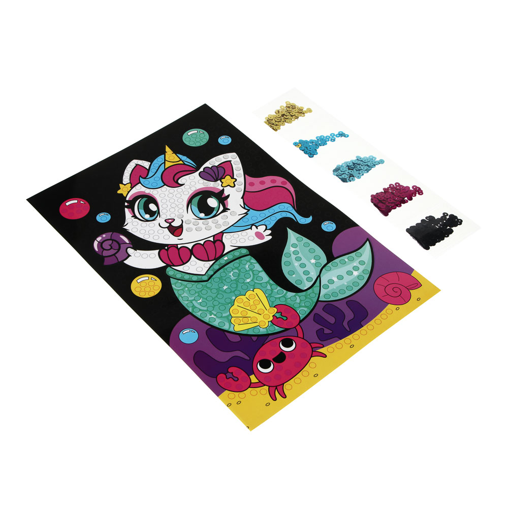 ХОББИХИТ Аппликация пайетками 