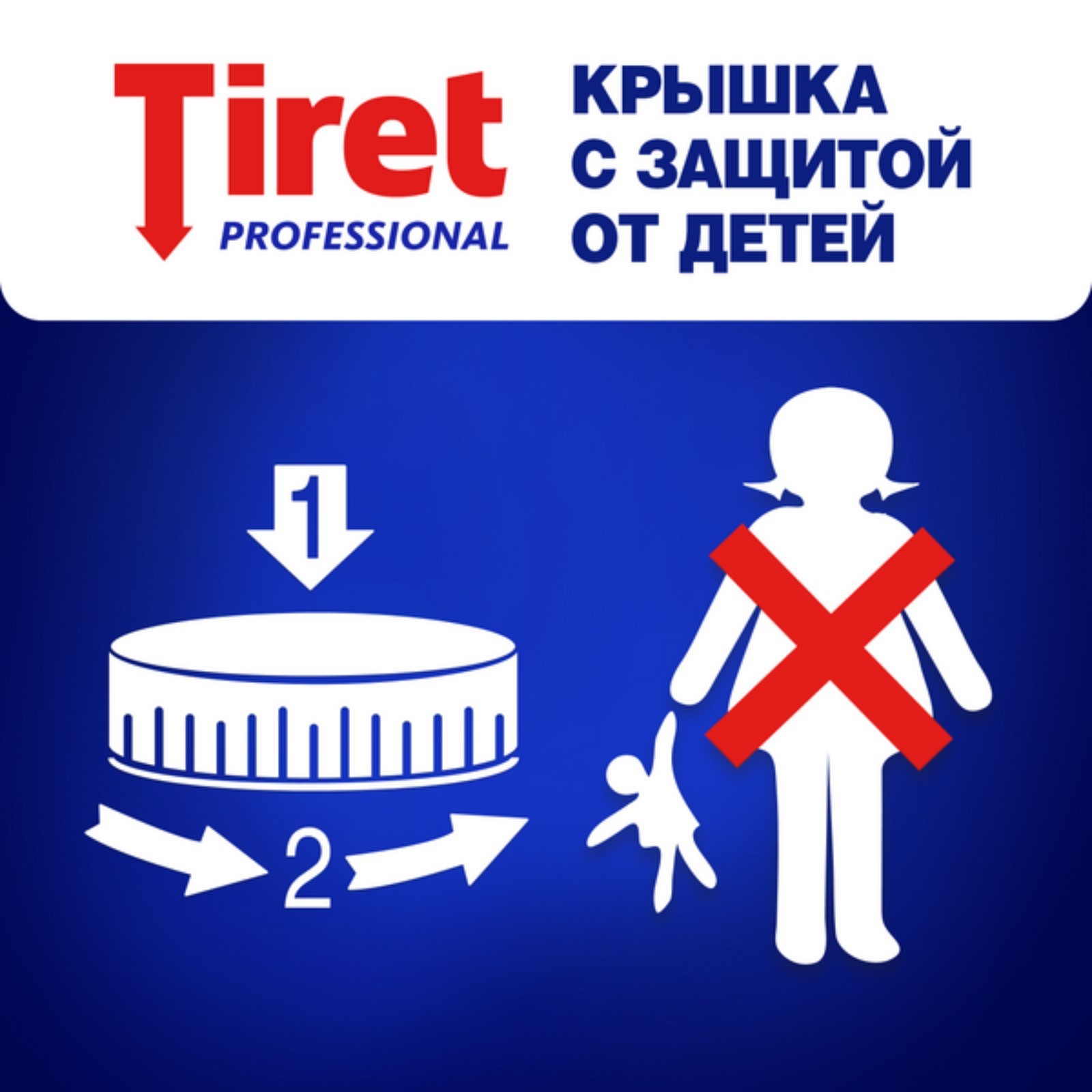 Тiret профессионал гель для чистки труб 500мл