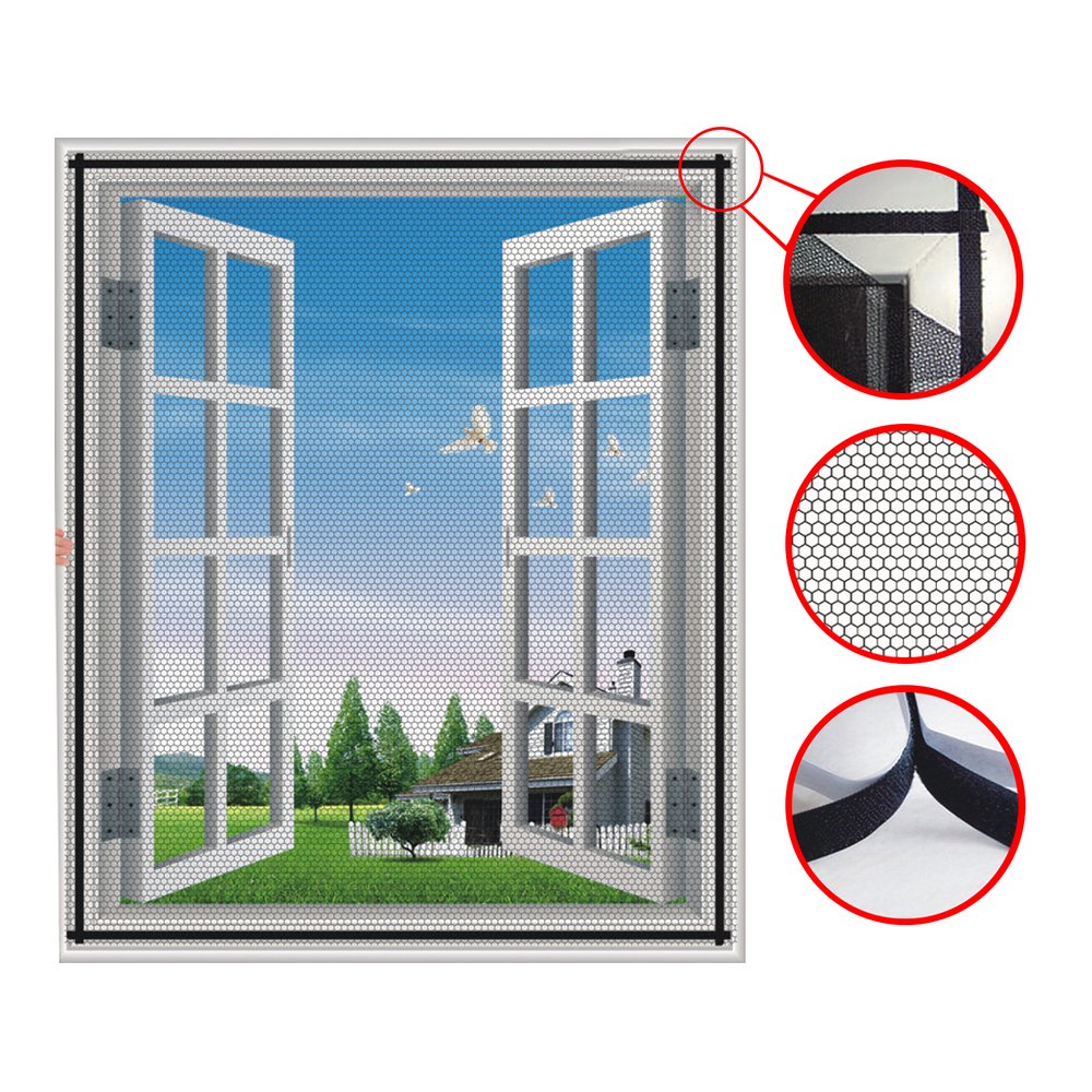 Антимоскитная сетка для окна 1,3х1,5см