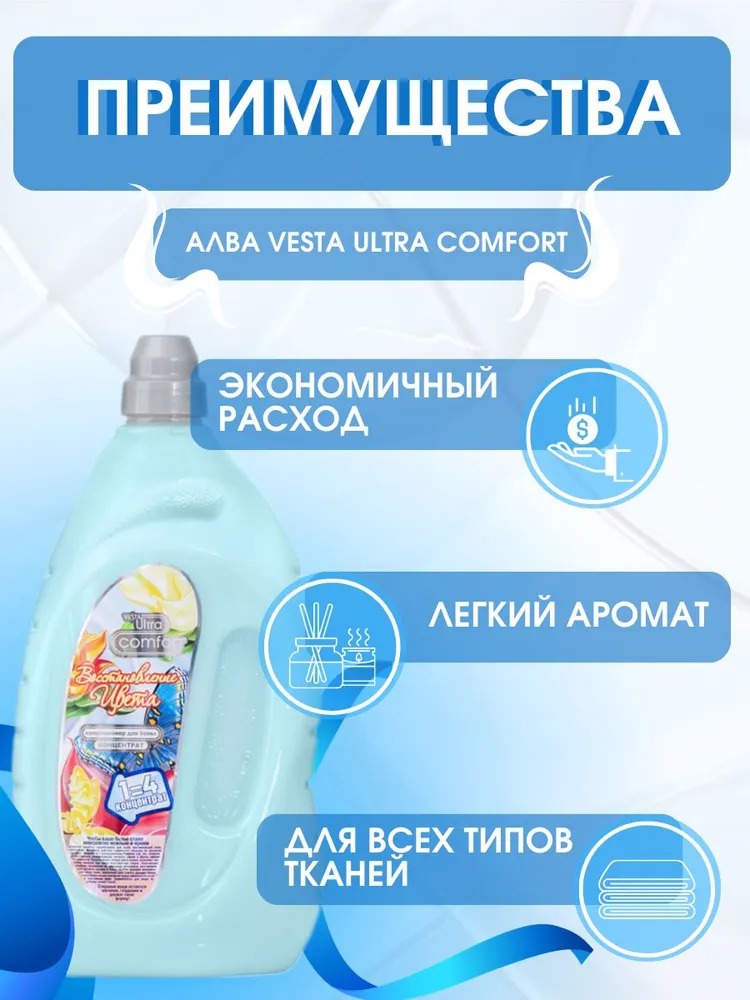 Vesta Кондиционер для белья Восстановление цвета 2л