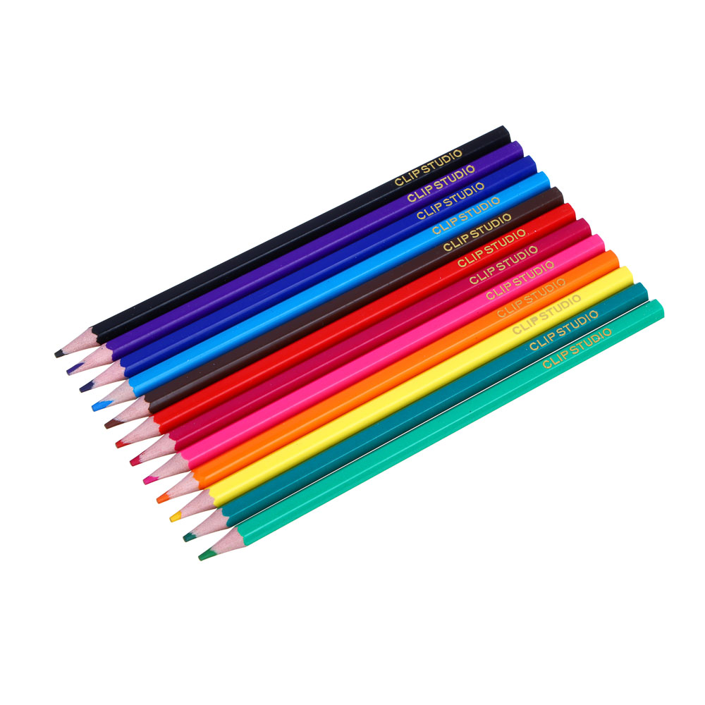 КУЛ ГЕЙМЕР Карандаши 12 цветов шестигранные заточенные