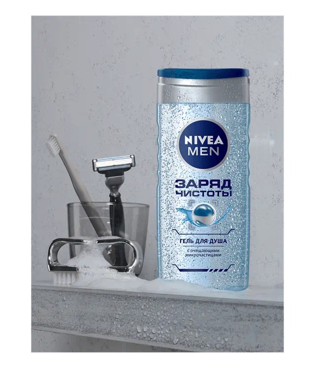 Гель для душа Заряд чистоты для мужчин 500мл 80893