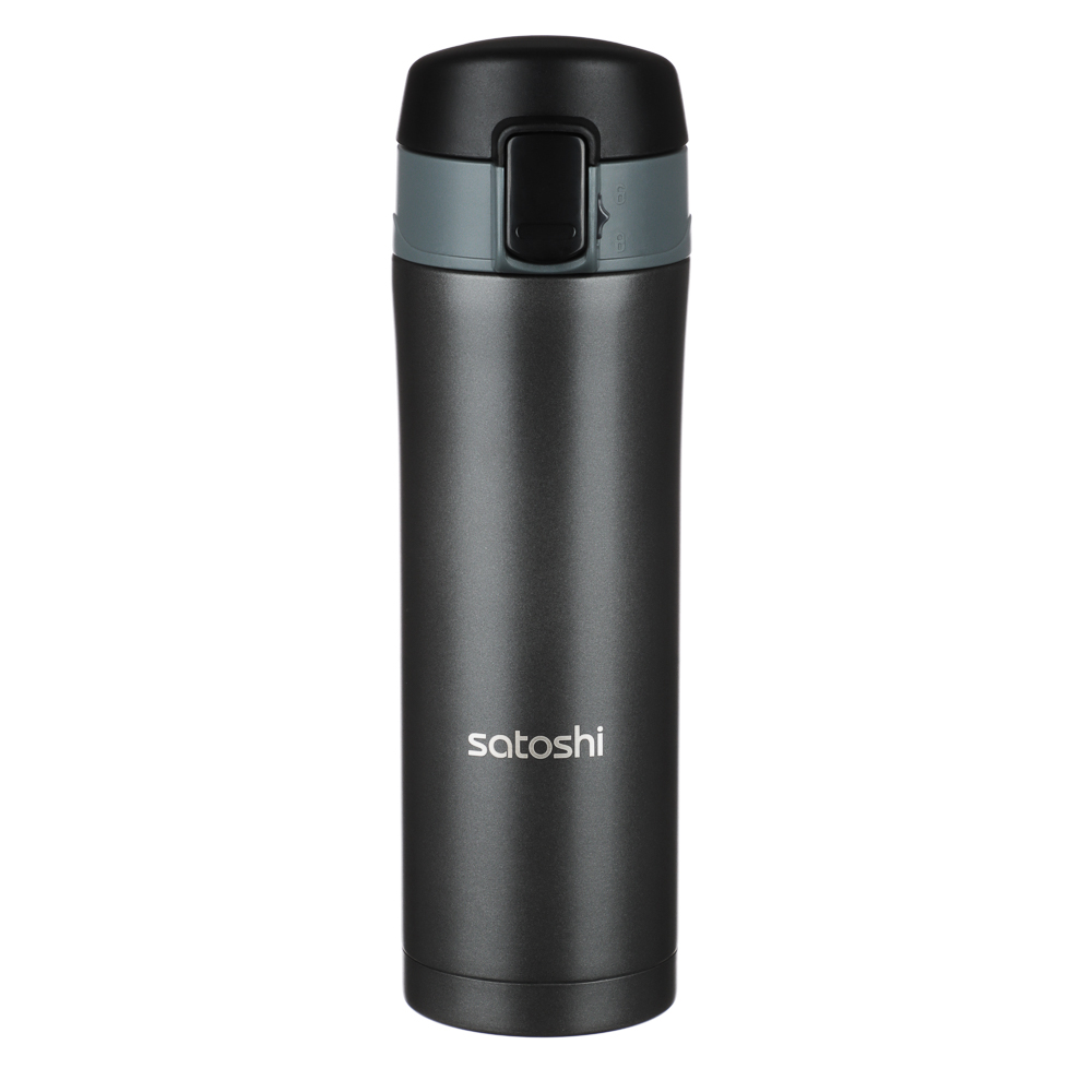 SATOSHI Термос-кружка с крышкой на защелке 450мл SL-047 