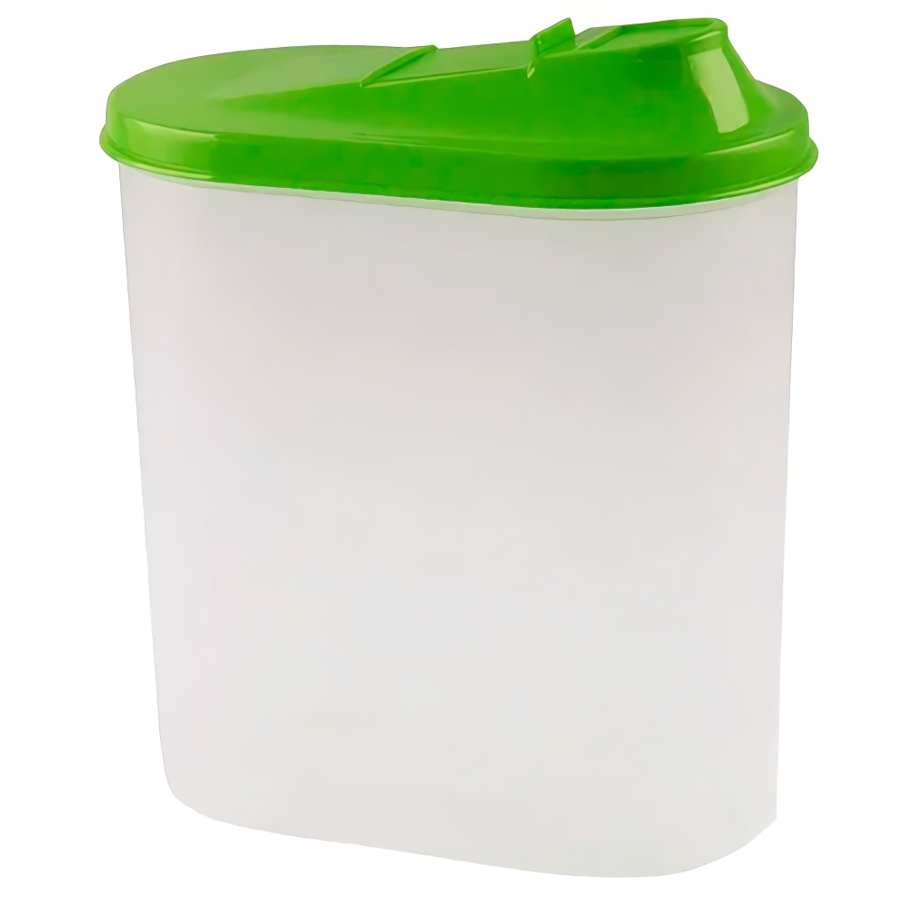 Банка для сыпучих продуктов 2,0л овал 29300