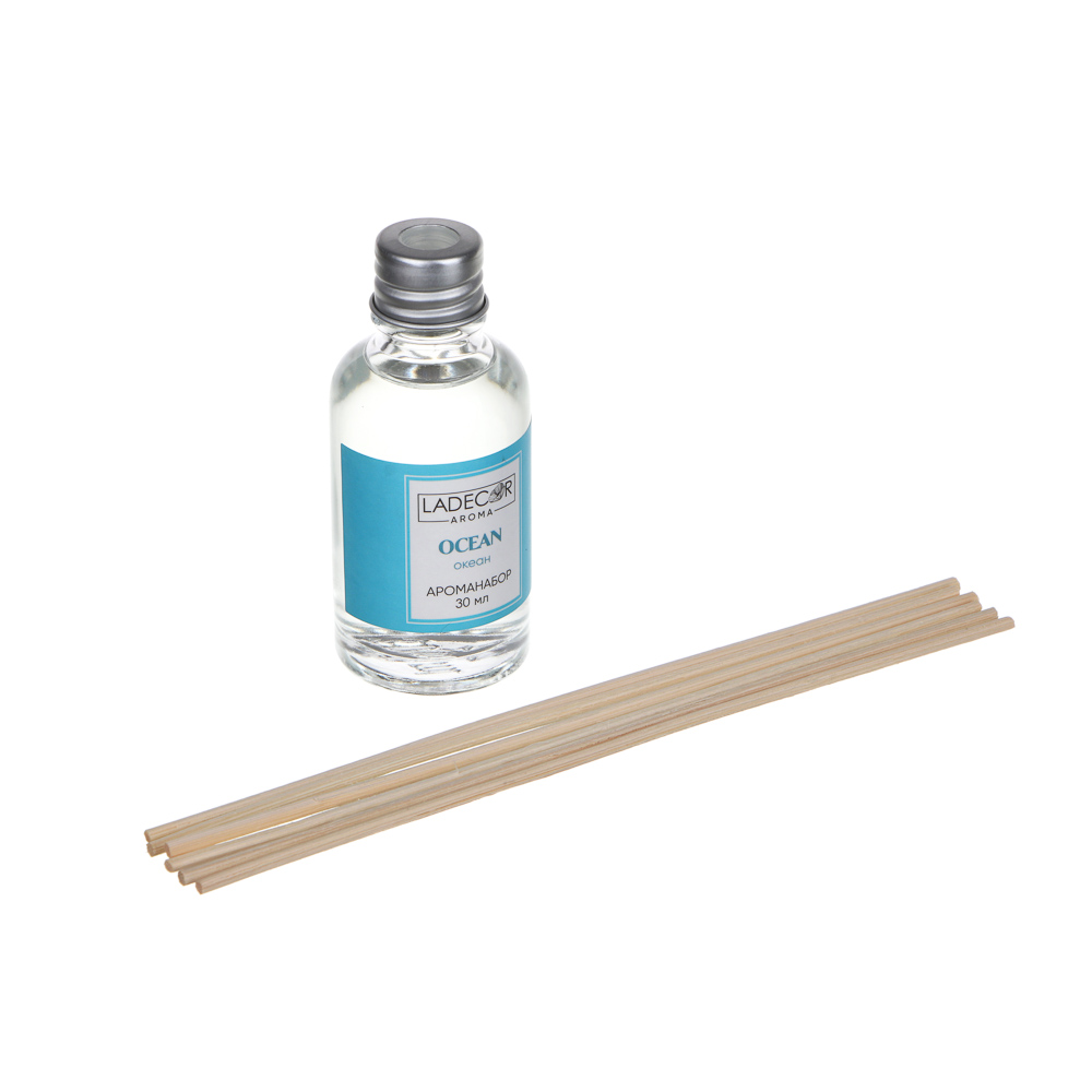 LADECOR Аромадиффузор с палочками 30мл