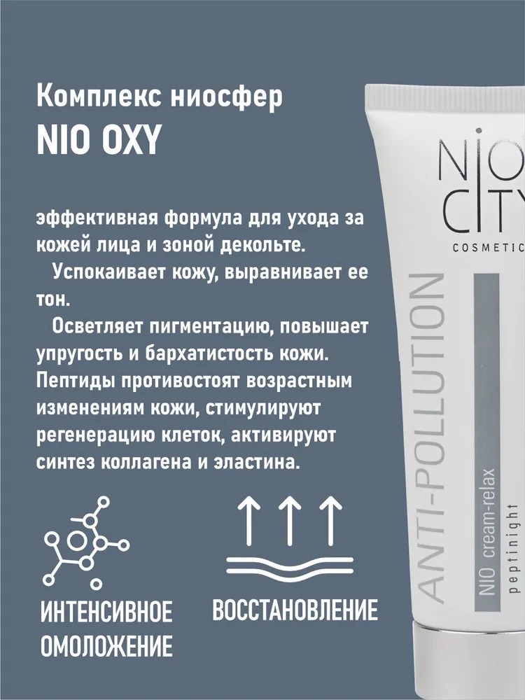 Nio City Крем-полирелакс ночной 50 мл