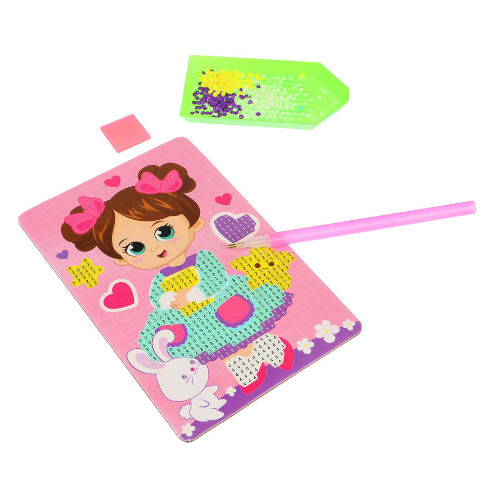 ХОББИХИТ Набор для творчества "Картина из страз"