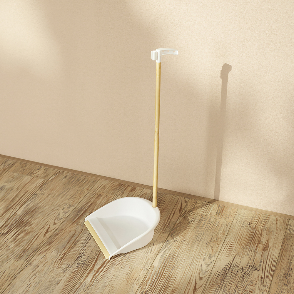 VETTA Набор для уборки: щётка + совок, пластик, молочный бамбук