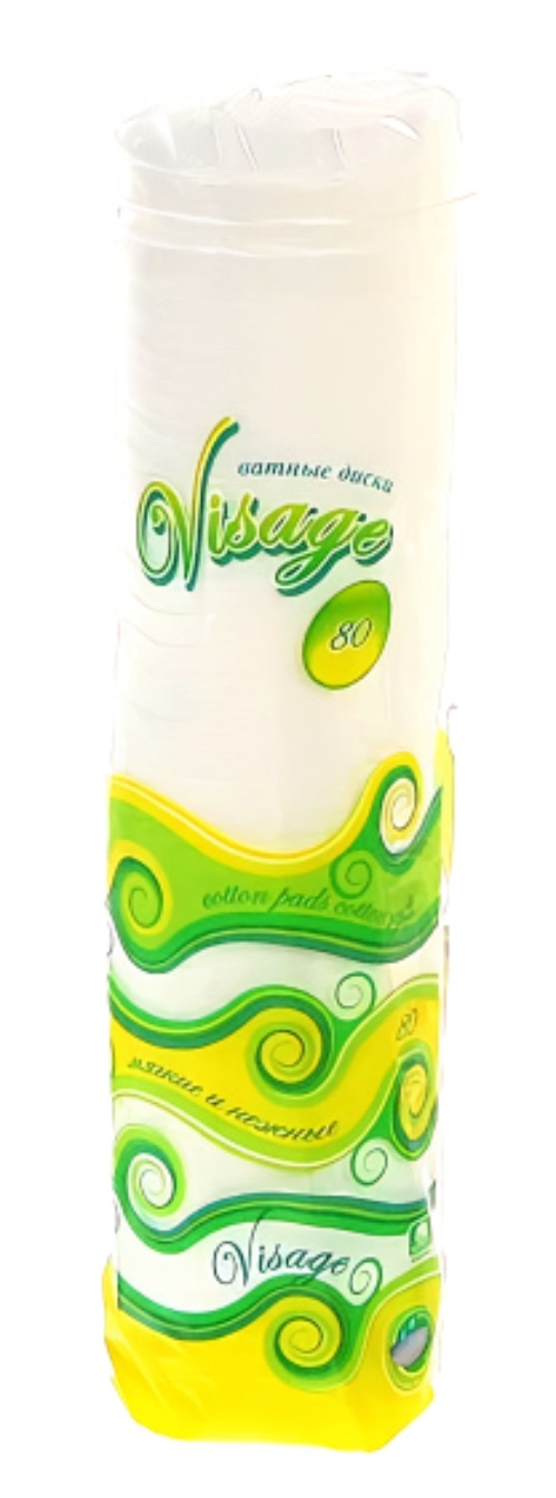 Ватные диски Новые горизонты/Visage 80шт