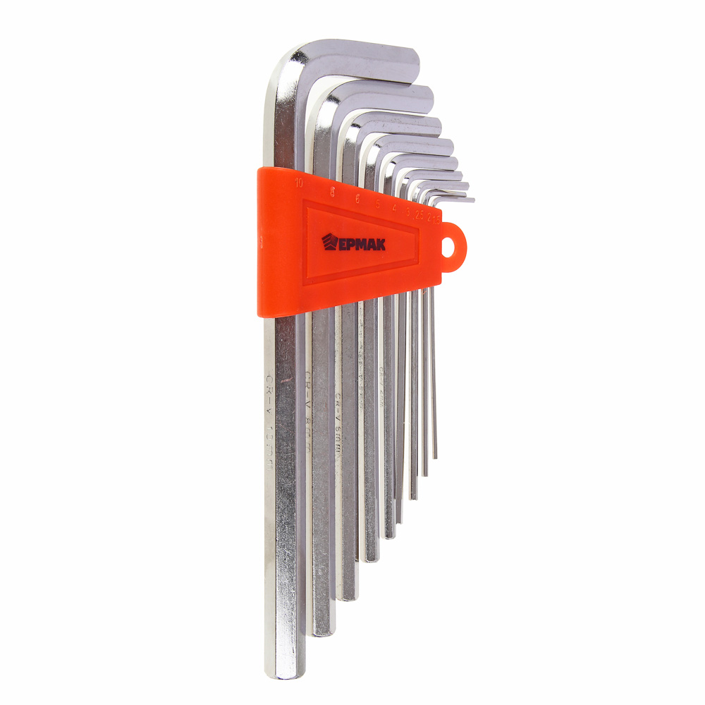 ЕРМАК Набор ключей шестигранников 9шт
