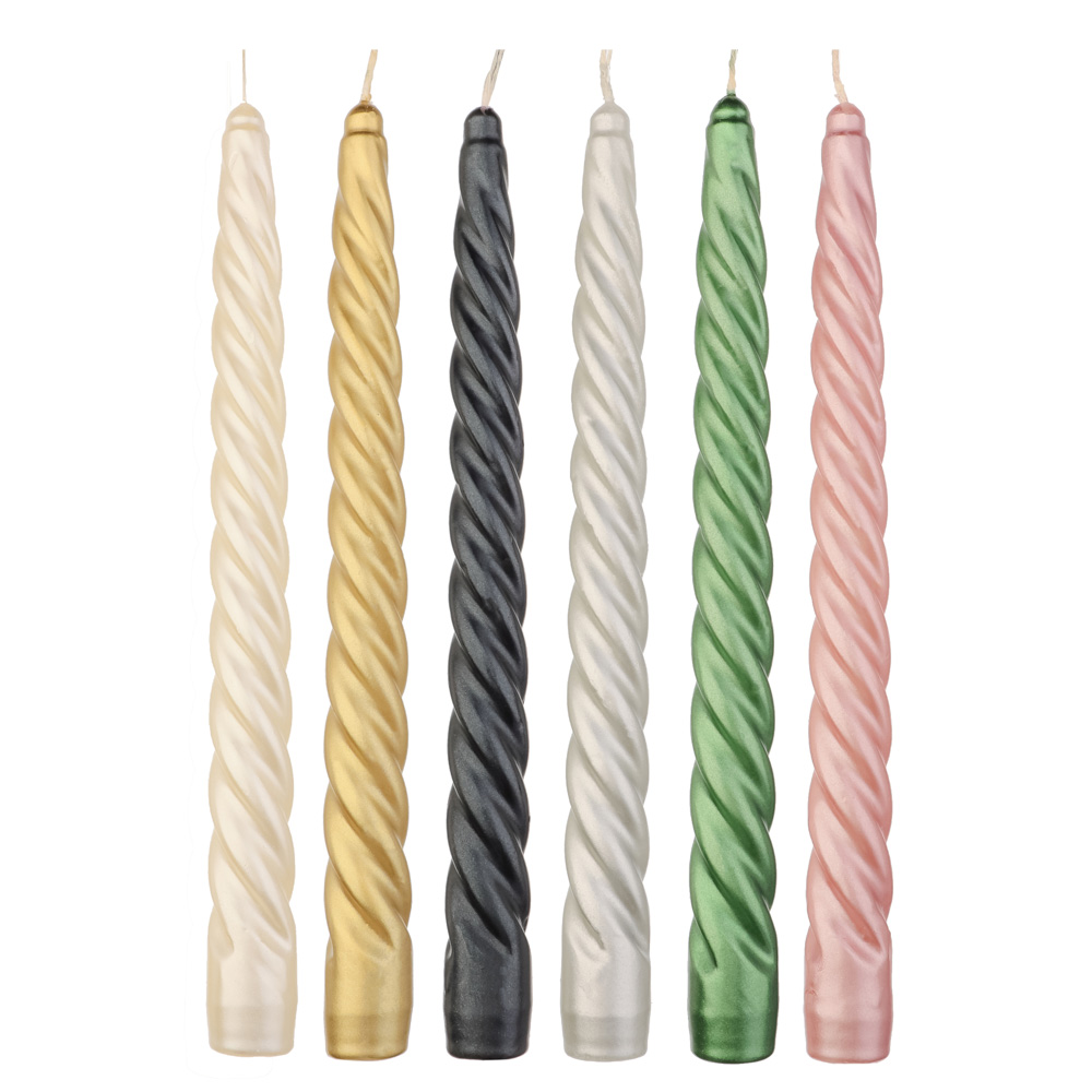 Свеча витая 25 см