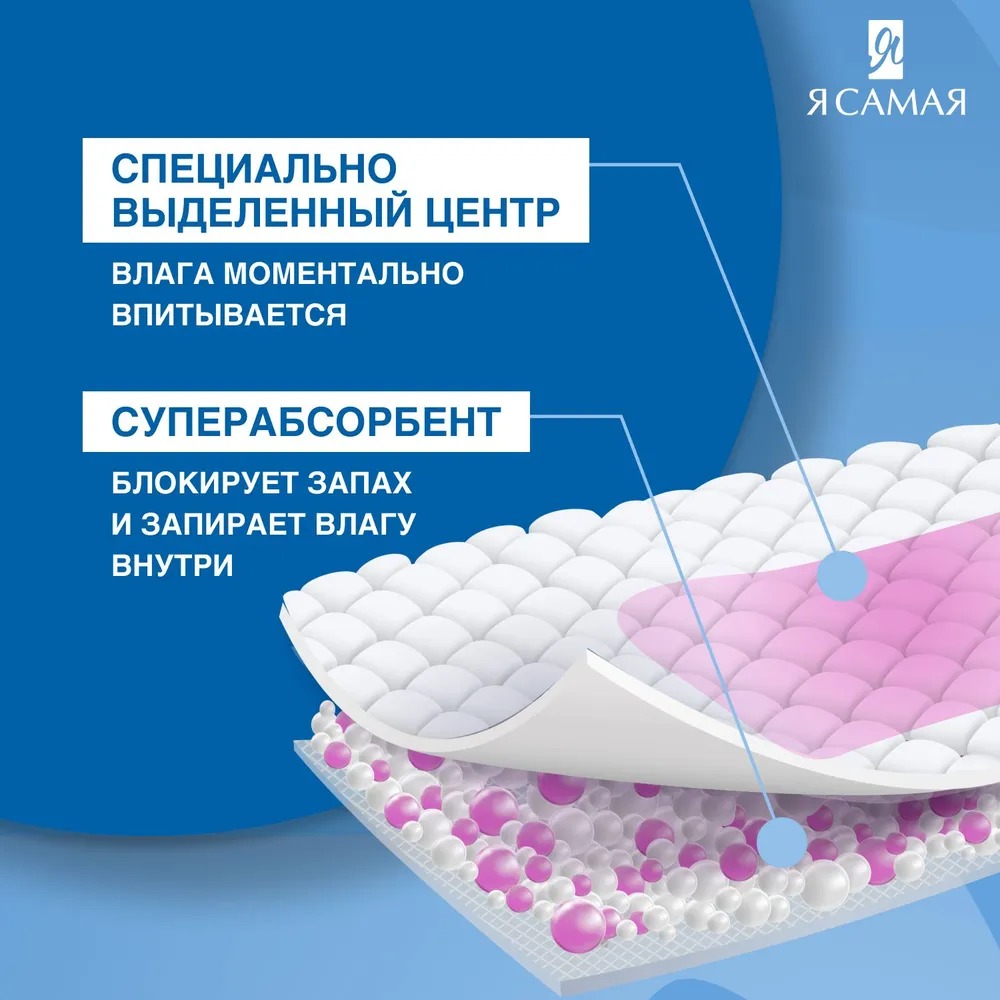 Я самая Прокладки жен.гигиенич. normal 9шт