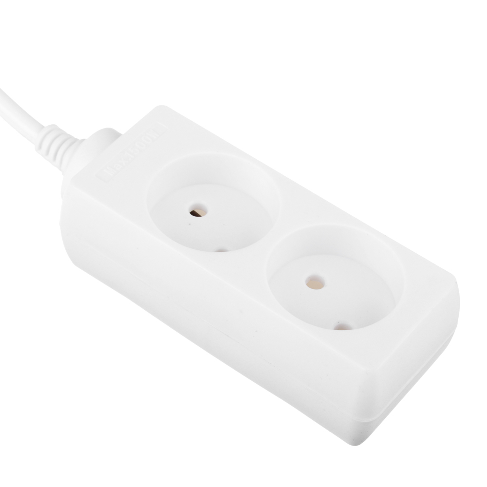 FORZA Удлинитель 2 гнезда 2м 1500Вт