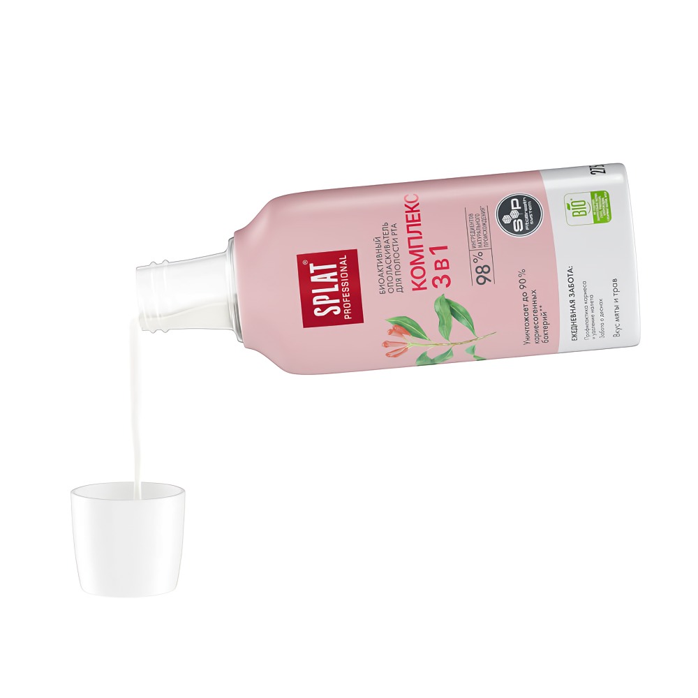 Splat ополаскиватель Professional Complex 3в1/Комплекс 3в1 275мл