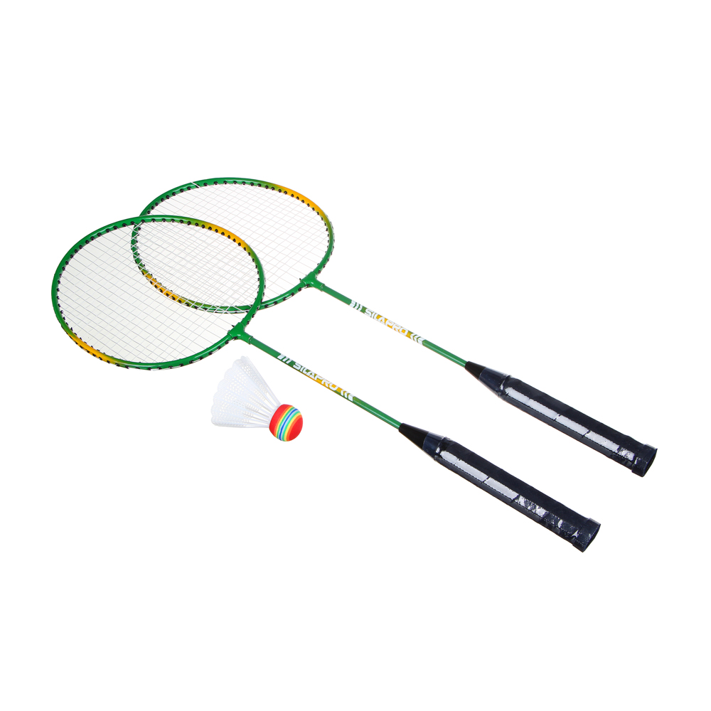 SILAPRO Набор бадминтона (ракетка-2шт; волан-1шт; чехол-1шт) 