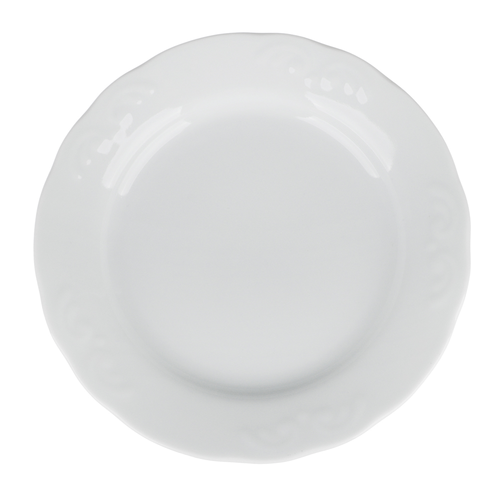 Тарелка мелкая 200 мм Надежда, фарфор