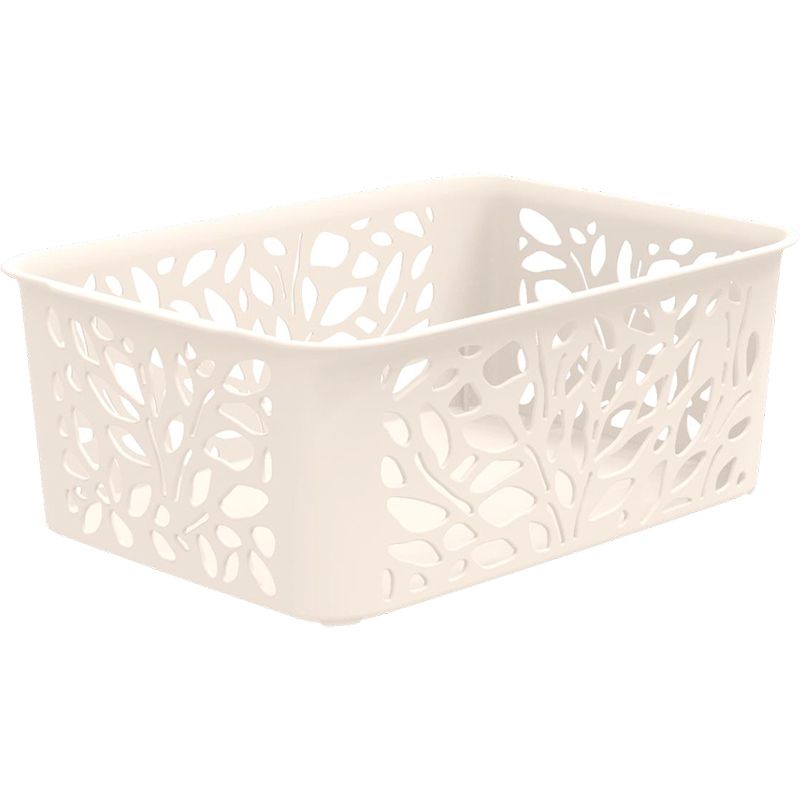 Корзина"Leaves" 4л серый С44801