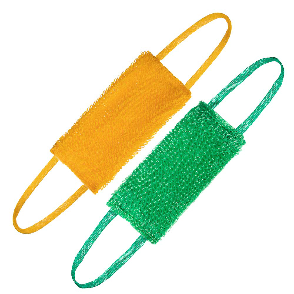 Мочалка банная с ручками массажная Люкс