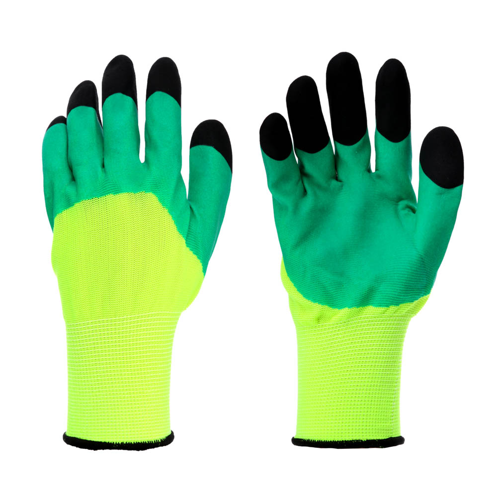 INBLOOM Перчатки садовые нейлоновые с пенополиуреновым обливом
